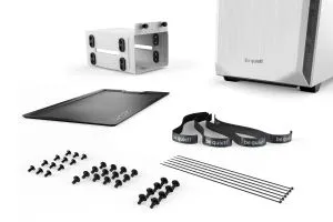 liniște! PURE BASE 500 Window White, ATX/M-ATX/Mini-ITX, 2x Pure Wings 2 140mm, 2x USB 3.2 Gen. 1, microfon + audio, capac superior interschimbabil, garanție 3 ani