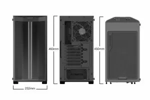 be quiet! Case ATX - Pure Base 500DX Black