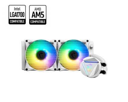 MSI MAG CORELIQUID 240R V2 WHI