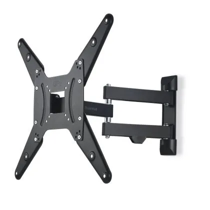 Suport de perete pentru TV HAMA, Fullmotion, negru, 165cm, 65", 2 brate