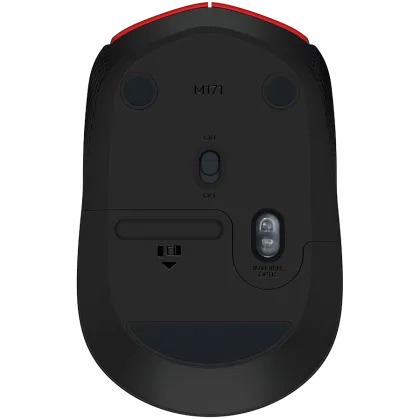 LOGITECH M171 Wireless Mouse - RED