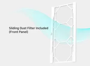 Zalman кутия Case EATX - Z10 DUO White - Mesh/Tempered Glass