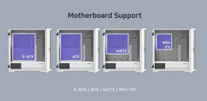 Zalman кутия Case EATX - Z10 DUO White - Mesh/Tempered Glass