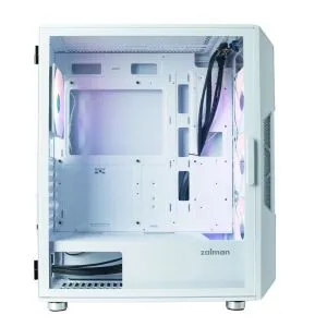 Zalman Case ATX - I3 NEO White - RGB, Mesh