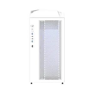 Cutie Gigabyte C301 WHITE V2, sticlă securizată, Mid-Tower, RGB Fusion
