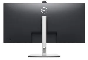Monitor Dell P3424WEB, 34" Curved Video Conferencing, WQHD AG, IPS, 21:9, 5ms, 1000:1, 300 cd/m2, (3440x1440 ), 99% sRGB, HDMI, DP, USB-C, USB 3.2 hub, RJ45, ComfortView Plus, Height Adjustable, Swivel, Tilt, Black