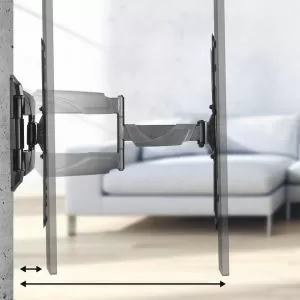Стенна стойка за TV FULLMOTION, 165 см (65"), 220828