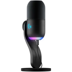 Microfon Logitech Yeti GX Dynamic RGB Gaming Mic cu LIGHTSYNC - NEGRU - USB - N/A - EMEA28-935