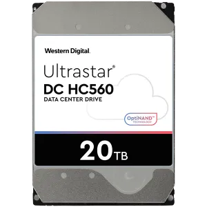 Server HDD WD/HGST ULTRASTAR DC HC560 (3,5 inchi, 20TB, 512MB, 7200 RPM, SATA 6Gb/s, 512E SE NP3), SKU: 0F38785