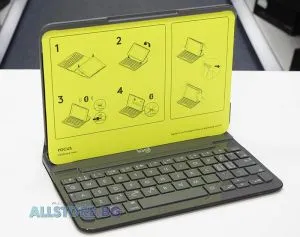 Husă Logitech FOCUS cu tastatură Bluetooth integrată pentru iPad Mini 4, nou-nouță