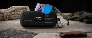Set ochelari de gaming GUNNAR x Call of Duty UAV Edition cu carcasă - Onyx/Topo - Chihlimbar