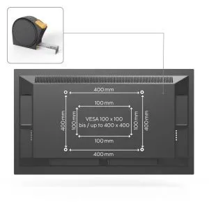 Hama FULLMOTION TV Wall Bracket, 165 cm (65