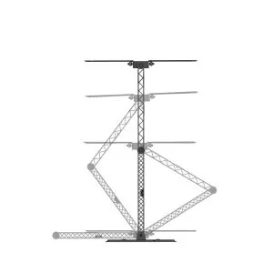 Hama FULLMOTION TV Wall Bracket, 165 cm (65