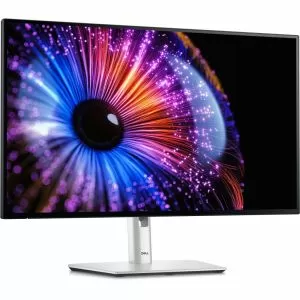 Monitor Dell U2724DE, 27" IPS Anti-Glare, UltraSharp InfinityEdge, 5ms, 2000:1, 350 cd/m2, QHD 2560x1440, 120Hz, 100% sRGB, 98% DCI-P3, HDMI, DisplayPort, Thunderbolt, USB, Display4 , USB 3.2, ComfortView Plus, PBP, înălțime reglabilă, pivotare, pivotare,