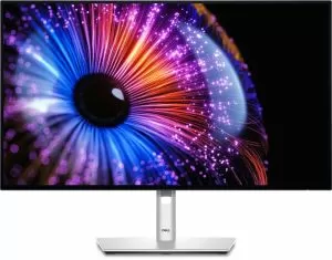 Monitor Dell U2724DE, 27" IPS Anti-Glare, UltraSharp InfinityEdge, 5ms, 2000:1, 350 cd/m2, QHD 2560x1440, 120Hz, 100% sRGB, 98% DCI-P3, HDMI, DisplayPort, Thunderbolt, USB, Display4 , USB 3.2, ComfortView Plus, PBP, înălțime reglabilă, pivotare, pivotare,