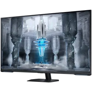 Монитор Samsung Odyssey Neo G7 LS43CG700NUXEN, 43" VA 3840x2160 UHD 16:9 144Hz, 1ms, 400cd/m2, 4250:1, 178/178, DisplayPort, 2x HDMI, USB Hub, Wi-Fi, Bluetooth, LAN, Speakers, 2Y