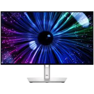 Dell UltraSharp U2424HE, 23.8" 1920x1080 16:9 120Hz IPS AG, 178/178, 1000:1, 250cd/m, 5ms(fast)/8ms, Light Sensor, 1xDP/1xHDMI/1xDP Out/2xUSB-C Up (1x90W)/1xRJ45/3xUSB3.2/1xAudio Jack + 1xUSB-C 15W PD/1xUSB3.2 Height/Tilt/Swivel/Pivot, sRGB 100%, 3Y