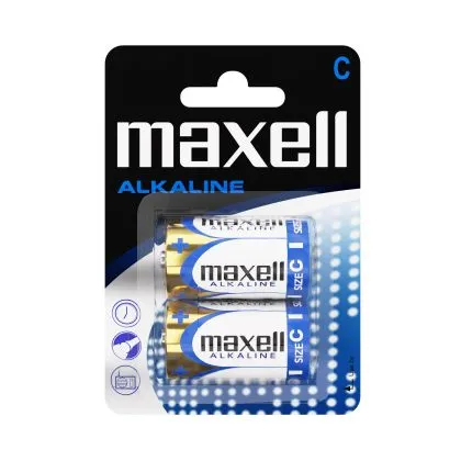 Baterie alcalină MAXELL LR-14 /2 buc. în ambalaj/ 1.5V