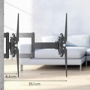 Стенна стойка за TV Hama FULLMOTION, 165 см (65"), 220830
