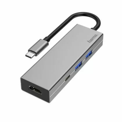 USB-C 4 bağlantı noktalı hub, HAMA-200107