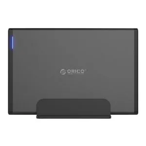 Orico Storage - Case - 3.5 inch Vertical, USB3.0, Power adapter, UASP, black - 7688U3-BK