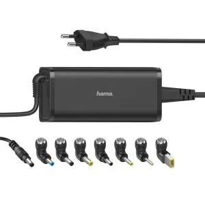 Alimentare universală pentru laptop HAMA, Rețea, in. 100-240 V, ext. 15/19V, 90W