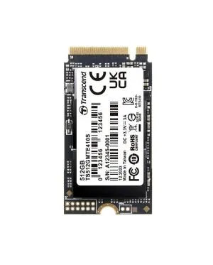 Hard disk Transcend 512 GB, M.2 2242, PCIe Gen4x4, NVMe, 3D TLC, fără DRAM