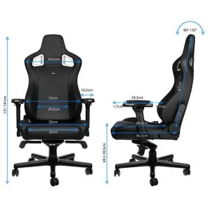 Oyun koltuğu Noblechairs EPIC, Black Edition