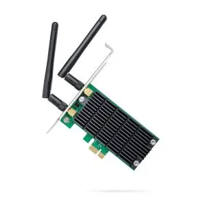 Adaptor wireless TP-LINK Archer T4E, AC1200 dual band, PCI-EX, doua antene externe