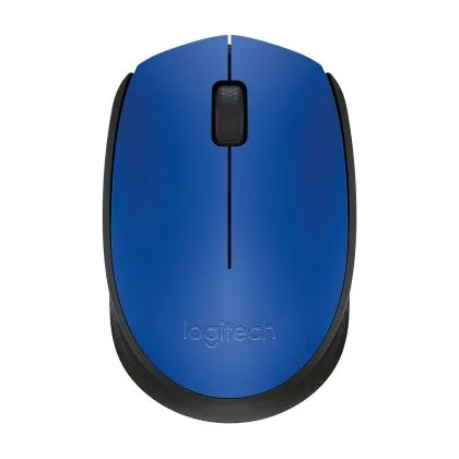 Mouse optic wireless LOGITECH M171, Albastru, USB
