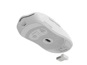 Mouse Genesis Mouse pentru jocuri fără fir Zircon 500 10000Dpi Alb