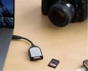 SanDisk Extreme PRO Kart Okuyucu, USB-C, SD-SDDR-409-G46