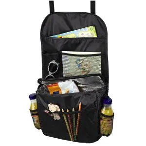 Geanta organizatoare HAMA, Pentru scaun auto, Negru, 83961