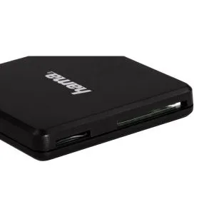 Cititor de carduri HAMA Multi, USB 3.0, SD/microSD/CF, 5 Gbps, Negru