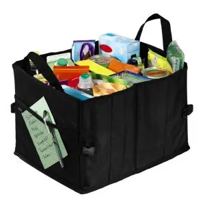 Geanta organizatoare HAMA, Pentru portbagajul auto, Neagra, 83962