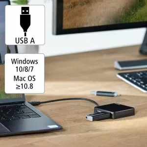 USB hub, 4 bağlantı noktası, HAMA-200121
