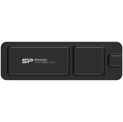 Silicon Power PX10 2TB SSD portabil USB 3.2 Gen2, R/W: până la 1050MB/s; 1050 MB/s, negru, EAN: 4713436156352