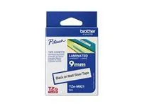 BROTHER P-Touch TZE-M921 negru pe argintiu-mat 9mm 8m