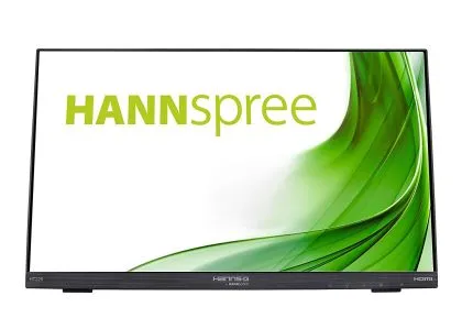 Monitor tactil HANNSPREE HT225HPB, LED, 21,5 inchi, lat, Full HD, Display Port, VGA, HDMI, negru