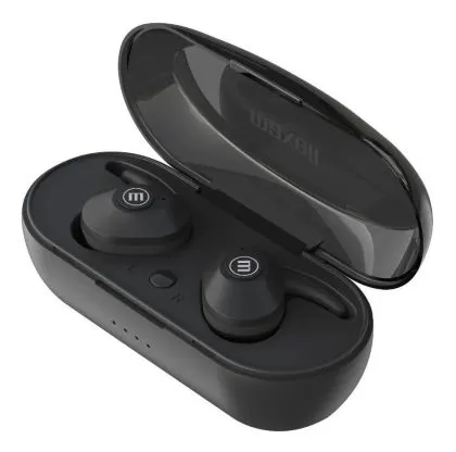 Bluetooth kulaklıklar Maxell MINI DUO, Gerçek Kablosuz, Bluetooth 5.0, Siyah