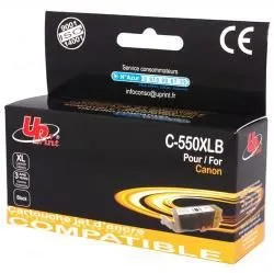 Mürekkep Püskürtmeli UPRINT PGI550BK XL Canon, Siyah