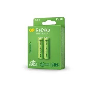 Acumulator Baterie R6 AA 130AAHC-EB2 1300mAh NiMH 2 buc. în ambalaj GP