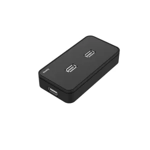 Hub USB alimentat HAMA, USB 2.0, 7 porturi, 480 Mbit/s, negru