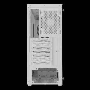 Gamdias Case ATX - AURA GC1 Elite White - Mesh, RGB, Tempered Glass