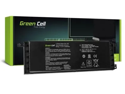 Dizüstü bilgisayar için pil YEŞİL CELLasus X553, X553M, F553, F553M, 7.2V, 3800mAh