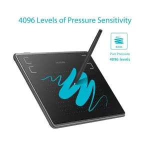 Graphic Tablet HUION Inspiroy H430P, USB, Black