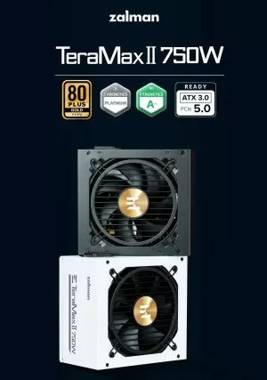 Zalman PSU TeraMax ATX 3.0 750W Gold - ZM750-TMX2