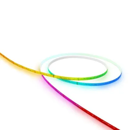 Banda LED HAMA, RGBW, WLAN, reglabilă, autoadezivă, tăiată la dimensiune,5 m