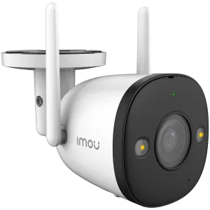 Imou Bullet 2, tam renkli gece görüşlü Wi-Fi IP kamera, 4MP, 1/2,7" progresif CMOS, H.265/H.264, 25fps@1440, 2,8mm lens, görüş alanı: 104°, 30 m'ye kadar IR , 16xDijital Yakınlaştırma, 1xRJ45, 256 GB'a kadar Mikro SD, Dahili Mikrofon ve Hoparlör, Hareket 