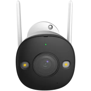 Imou Bullet 2, tam renkli gece görüşlü Wi-Fi IP kamera, 4MP, 1/2,7" progresif CMOS, H.265/H.264, 25fps@1440, 2,8mm lens, görüş alanı: 104°, 30 m'ye kadar IR , 16xDijital Yakınlaştırma, 1xRJ45, 256 GB'a kadar Mikro SD, Dahili Mikrofon ve Hoparlör, Hareket 